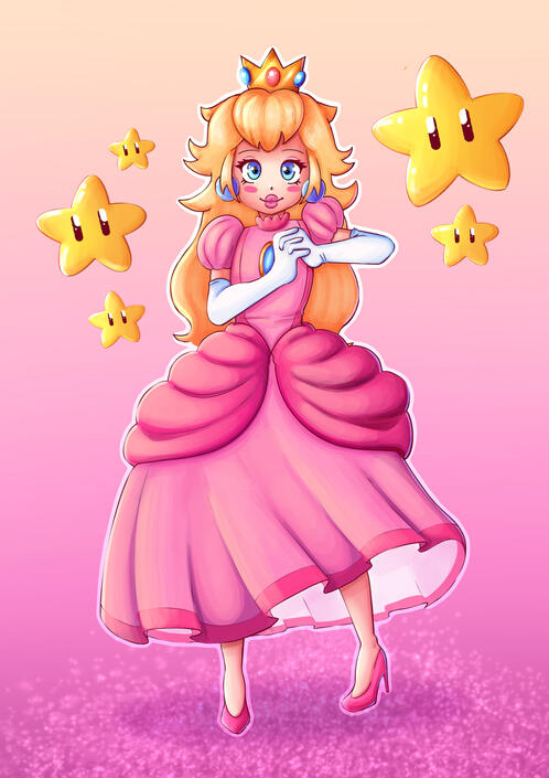 Peach Fanart